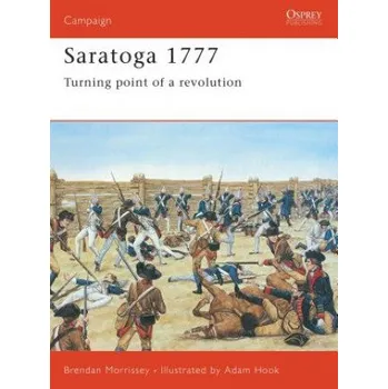 Cizojazyčná kniha Saratoga 1777 (Brendan Morrissey)(Brožovaná)