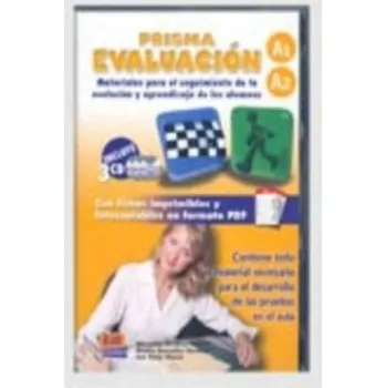 Cizojazyčná kniha Prisma Evaluación (A1/A2) Audio CDs (2) + 1 CD PDFs (Noelia González Verdejo y Jan Peter Nauta)(Brožovaná)