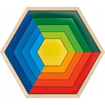 Dřevěná hračka PLAYTIVE Dřevěná motorová Hračka