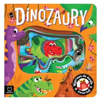 První čtění Dinozaury. Wyprawa do świata zwierząt (Anna Podgórska)(Pevná)