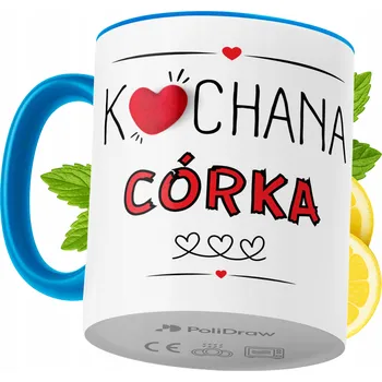 Hrnek Polidraw Hrnek Polidraw pro dceru keramika 330 ml