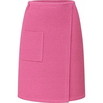 Obraz Vaflový kilt s kapsou VitalHome 100x150 cm na suchý zip do sauny, růžový