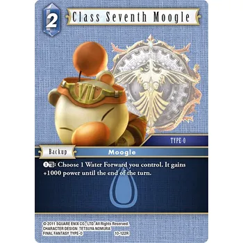 Sběratelská karetní hra Class Seventh Moogle 10-122R - Opus X Typ karty: Standard