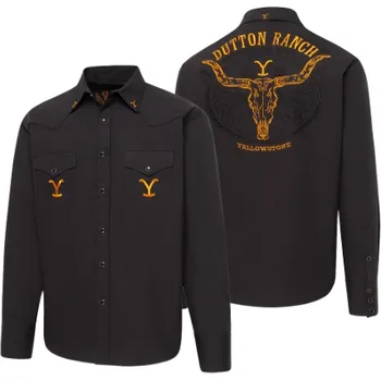 Pánská košile Stars & Stripes YELLOWSTONE Protect the Family M