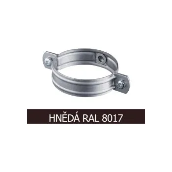 okap EVROmat Objímka svodu pro šroub HNĚDÁ RAL 8017 100 mm