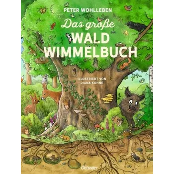 První čtění Das große Wald-Wimmelbuch (Diana Kohne)(Leporelo)