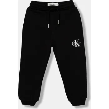 Dětské tepláky Calvin Klein Jeans IU0IU00713.104.116.9BYA černá 99X, vel. 116