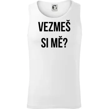 Zásnuby - Tílko pánské Core - M ( Bílá )