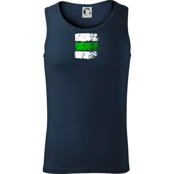 Turistická značka - zelená - Tílko pánské Core - 2XL ( Námořní modrá (velmi tmavá - téměř černá) )