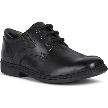 Dámská obuv Dětské kožené polobotky Geox FEDERICO J04D1C.00043.34.41 černá 99X, EUR 40