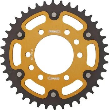 Řetězová sada pro motocykl Řetězová rozeta SUPERSPROX STEALTH RST-1825:40-GLD zlatá 40 zubů, 520