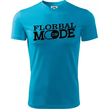 Florbal mode - Dětské triko sportovní (dresovina) - 158 cm/12 let ( Světlý tyrkys )