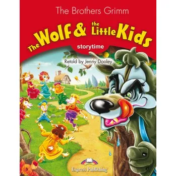 Cizojazyčná kniha The wolf and the little kids (GRIMM)(Brožovaná)
