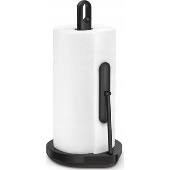 Simplehuman STOJÍCÍ DRŽÁK NA RUČNÍKY s napínacím ramenem, ocelový / matná černá