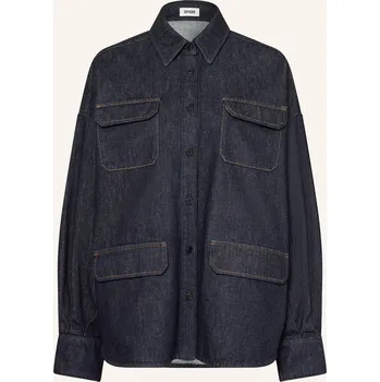 Dámský blejzr Drykorn Dámská Džínová Bunda Baylee, tmavě modrá, 38