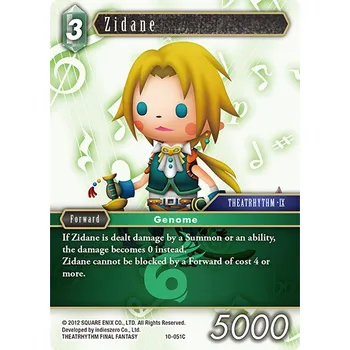 Karetní hra Zidane 10-051C - Opus X Typ karty: Standard