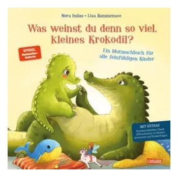 První čtění Was weinst du denn so viel, kleines Krokodil (Lisa Rammensee)(Pevná)