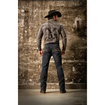 Pánská košile Stars & Stripes YELLOWSTONE Ride for the Brand XXXL