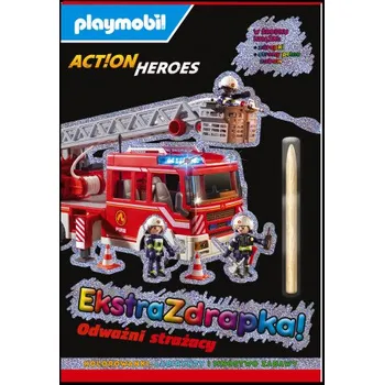 První čtění Odważni strażacy. Playmobil Action Heroes. Ekstrazdrapka (Opracowanie zbiorowe)(Brožovaná)