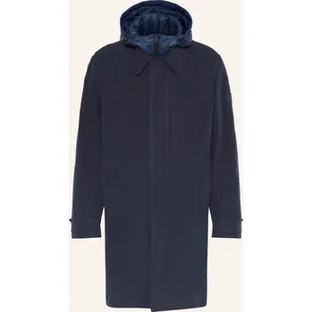 Pánské oblečení Boss Pánská Parka Ocozy S Odnímatelnou Kapucí, tmavě modrá, 46