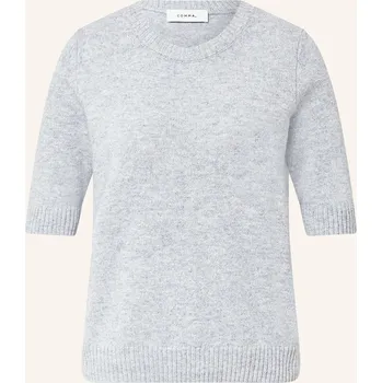 Dámský svetr Comma Dámské Úpletové Tričko, světle šedá, 38