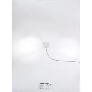 Zrcadlo Vyhřívací podložka pod zrcadlo Mwpower proti zamlžování 80×50 cm