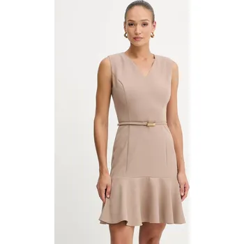 Dámské šaty Šaty Marciano by Guess DALIA 5BGK17.7046A béžová 80X, vel. 34