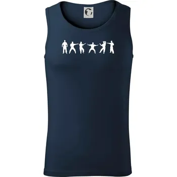 Karate postavy - Tílko pánské Core - L ( Námořní modrá (velmi tmavá - téměř černá) )