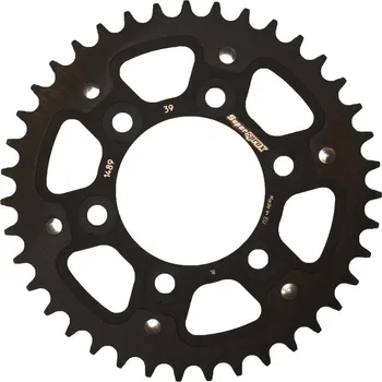 Řetězová sada pro motocykl Řetězová rozeta SUPERSPROX STEALTH RST-1489:39-BLK černý 39 zubů, 525
