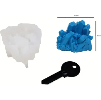 PourArt Silikonová forma na dekorace XC220923-5-15 Krystal 55x52x29mm