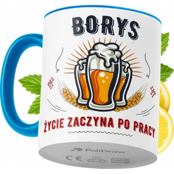 Hrnek Polidraw Hrnek Polidraw Pro Borise keramika 330 ml