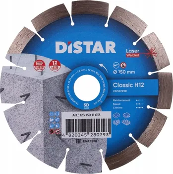 Řezný kotouč DISTAR Diamantový řezací kotouč 1A1RSS 150 Classic H12 150x22,23 mm