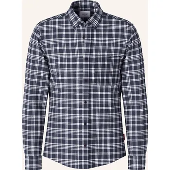 Pánská košile Joop! Jeans Pánská Flanelová Košile Hajo Slim Fit, tmavě...