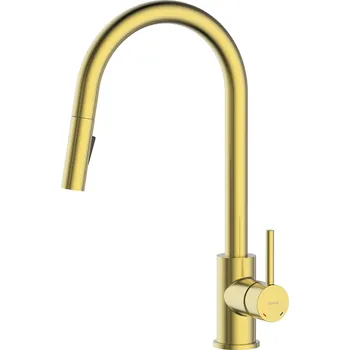 Vodovodní baterie Oltens Litla kuchyňská baterie stojící broušené zlato 35204810