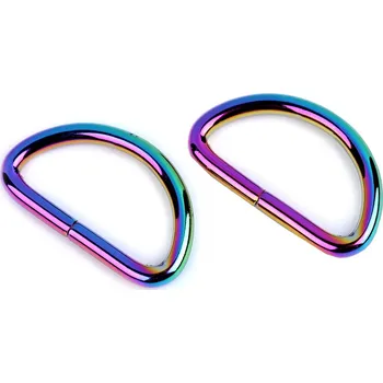 Polokroužek šíře 32 mm duhový, barva multikolor