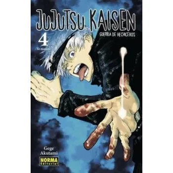 JUJUTSU KAISEN 04 (NUEVO PVP) (Gege Akutami)(Kniha)