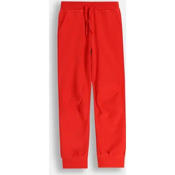 Chlapecké kalhoty Dětské bavlněné tepláky Coccodrillo ZC5120101VGA červená 33X, vel. 122