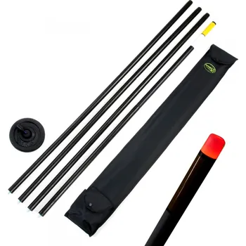 Vrtač návnad Holdcarp Tyčová šroubovací bójka s automatickým světlem 10m Červená