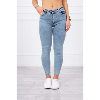 Dámské džíny Dámské džíny SD-4 v zajímavém designu, VELIKOST XXS