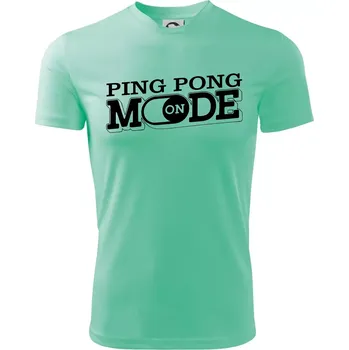 Ping pong mode - Dětské triko sportovní (dresovina) - 158 cm/12 let ( Mátová )