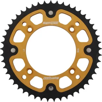 Řetězová sada pro motocykl Řetězová rozeta SUPERSPROX STEALTH RST-998:49-GLD zlatá 49 zubů, 428