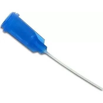 Cyklo nářadí Polypropylenová jehla PPF22 1" modrá (Flexibilní polypropylenová dávkovací jehla modrá)