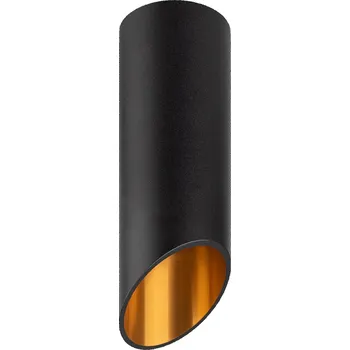 Toolight, závěsné svítidlo DIAMENT 1xGU10 392197, černá-světlá zlatá, OSW-08569