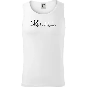 Pánské termoprádlo EKG šipky - Tílko pánské Core - XL ( Bílá )
