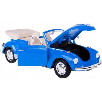 autíčko Welly VW Volkswagen Beetle Brouk 1:24 Kovový Model