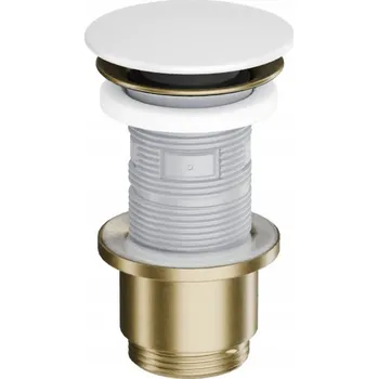 Sifon Zátka umyvadlová výpust Click-Clack kulatý Excellent zlatá