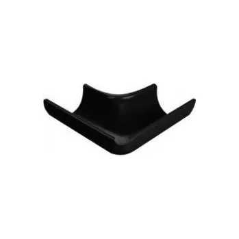okap EVROmat Roh žlabu vnitřní ČERNÝ RAL 9005 250 mm