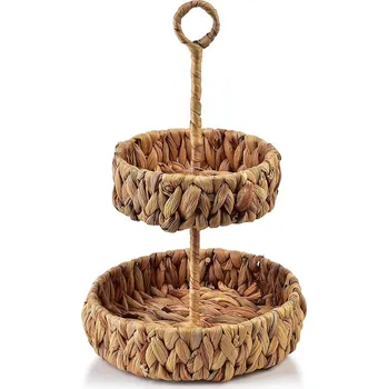 Dekorativní podnos Affek Design Amparo 20 x 15 x 31 cm HIWB6001 hnědá 82X