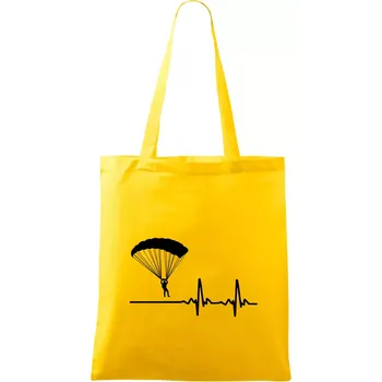 Paragliding EKG - Taška bavlněná - 42 x 38 cm ( Žlutá )