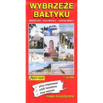 Wybrzeże Bałtyku mapa 1:50 000 (Praca zbiorowa)(Brožovaná)